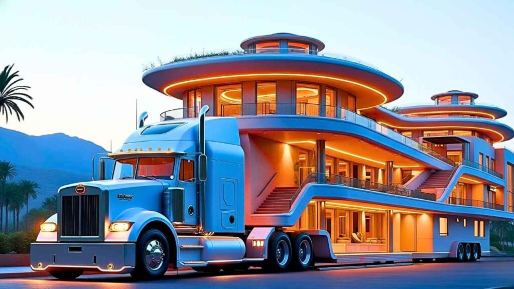 2026 Elon Musk's Luxurious Motorhome: A Cutting-Edge Blend of Space Travel Inspiration, Sustainability, and Ultra-Modern Comfort