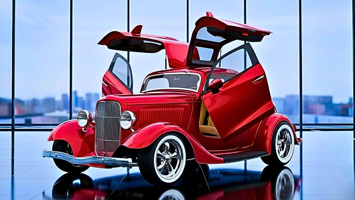 1932 Ford 3-Window Coupe: A Perfect Fusion of Classic Hot Rod Style and Modern Restoration